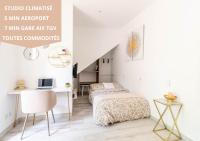 Studio à 5 min de l' aéroport et toutes commodités - B&B