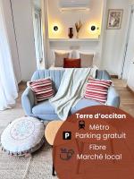 Terre d'occitan-Metro-Parking-Balcon - Chambres d’hôtes