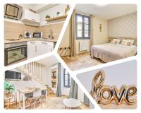 LA MAISON FAYARD - 3 pers - Centre Clim Wifi Cosy Garage - B&B Saint-Gilles
