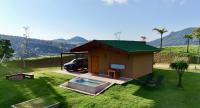 Chalé com borda infinita vista para represa - B&B