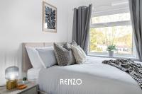 Vibrant and Cosy 3-Bed Home in Nottingham by Renzo, Perfect for Contractors, Free Parking! - B&B Beeston