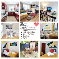 Epicsa - Quiet Bungalow, 3 Bedroom with Parking & Garden - B&B