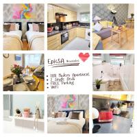 2 Single Beds, 1 BR Apartment - B&B Newmarket