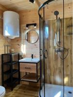 Swojskie Chatki - Rybacka Chatka - Ferienwohnung Smołdziński Las