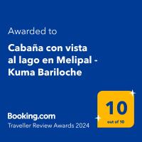 Cabaña Kuma Bariloche Barrio Melipal - B&B Bariloche