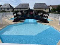 L'ALOUETTE maison 4/5pers PISCINE/MER Cabourg à pied - Chambres d'hôtes Dives-sur-Mer