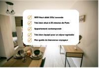 La Téranga - WIFI - Coeur de ville - Gare - Bed and Breakfast