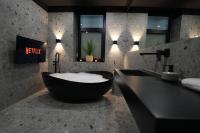 Luxusapartment mit Badewanne und Parkplatz - Ferienwohnung