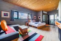 Chambre Lit Queen-Size avec Balcon
