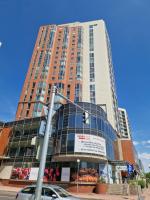 apartmán 21-th floor Bratislava Petrzalka (building Vienna Gate) - B&B Bratislava