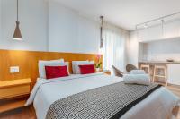 Deluxe Studio met Queensize Bed