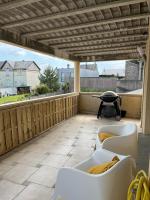 A 100 m2 appartement with terrasse near the beach - B&B Barneville-Carteret