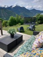B&B Aigueblanche - LE ZÈDÈL - Duplex 100m2 avec terrasse et jardin vue montagne - Bed and Breakfast Aigueblanche