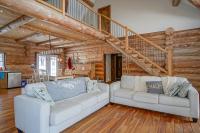 Chalet en bois rond des Perséides - B&B Saint-Isidore-d'Auckland