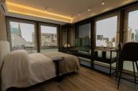Deluxe Apartment mit 1 Schlafzimmer und Stadtblick