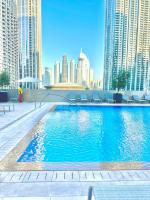 VIP Experience Dubai Downtown at Forte Tower - Burj Khalifa and Fountain View - Modern Luxury Apartments - B&B