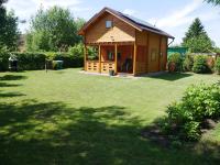 Domek letniskowy drewniany nad Jeziorem Strzeszowskim nowy - B&B