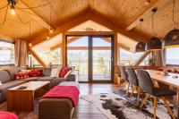 Premium Chalet met Sauna en Bubbelbad Buiten