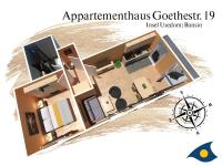 Appartamento con 1 Camera da Letto e Balcone