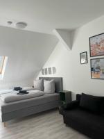 Tweepersoonskamer met 1 of 2 Bedden en Gedeelde Badkamer
