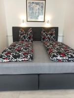 Appartement met 1 slaapkamer, balkon en uitzicht op de bergen.