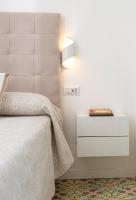 Doppel-/Zweibettzimmer mit Gartenblick