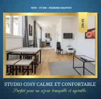 B&B Graulhet - STUDIO COSY - HYPERCENTRE - CALME - 50M2 - Wi-FI - Bed and Breakfast Graulhet