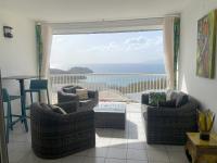 Bleu Caïali - Splendide vue mer - 2 ch - 2 SdB - 4 personnes - B&B Les Trois-Îlets