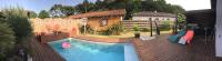 Maison 8 personnes avec piscine - B&B