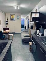 Studio 3 personnes centre ville, avec cour - B&B
