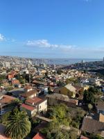 Departamento con vista al mar puerto - B&B Valparaíso