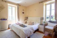 Doppelzimmer mit Gartenblick und eigenem Bad