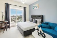 Stylish Sports City Studio Golf View PoolGym - Chambres d'hôtes Dubaï