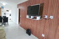 Apartamento Novo a 3 min da praia varanda gourmet - Chambres d'hôtes Praia Grande