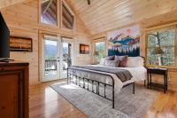The Remedy at Blue Ridge - mountain view cabin with hot tub and two fire pits - Chambres d'hôtes Cherry Log