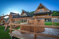Osada Szaflary - jacuzzi na wyłączność dla każdego domku, ogólnodostępna sauna i plac zabaw w cenie - Chambres d'hôtes Szaflary