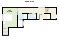 Apartment mit 1 Schlafzimmer
