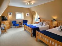 Deluxe Tweepersoonskamer met 2 Aparte Bedden en Uitzicht op Zee