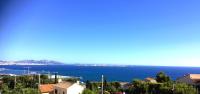 maison entièrement climatisée vue d'exception mer et rade de Marseille avec piscine 8 personnes - Chambres d'hôtes Marseille