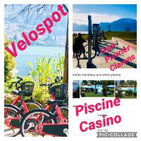 13 Family central modern app with Lake View - B&B