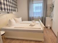 Ferienwohnung mit 1 Schlafzimmer und kleinem Badezimmer