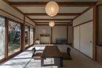 Chambre Quadruple de Style Japonais avec Baignoire en Plein Air