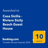 Casa Sicilia - Riviera Sicily Beach Guest House - B&B Donnalucata