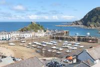 'Overboard' airy harbour house with seaview - B&B Ilfracombe