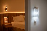Dreibettzimmer mit Bergblick