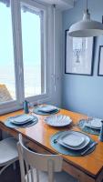 L'Echandon, Superbe F2 vue mer accès plage immédiat - Chambres d’hôtes Blonville-sur-Mer