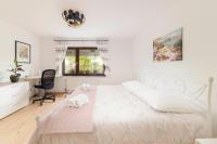 Apartment mit Gartenblick