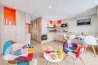 Résidence Palafour - Complètement rénové en 2018, élégant 2 pièces confort moderne - balcon - vue Grande Sassière MAE-3390 - Chambres d’hôtes Tignes