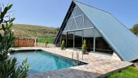 Villa mit Gartenblick