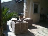 Appartement rooftop avec jacuzzi dans château - B&B
